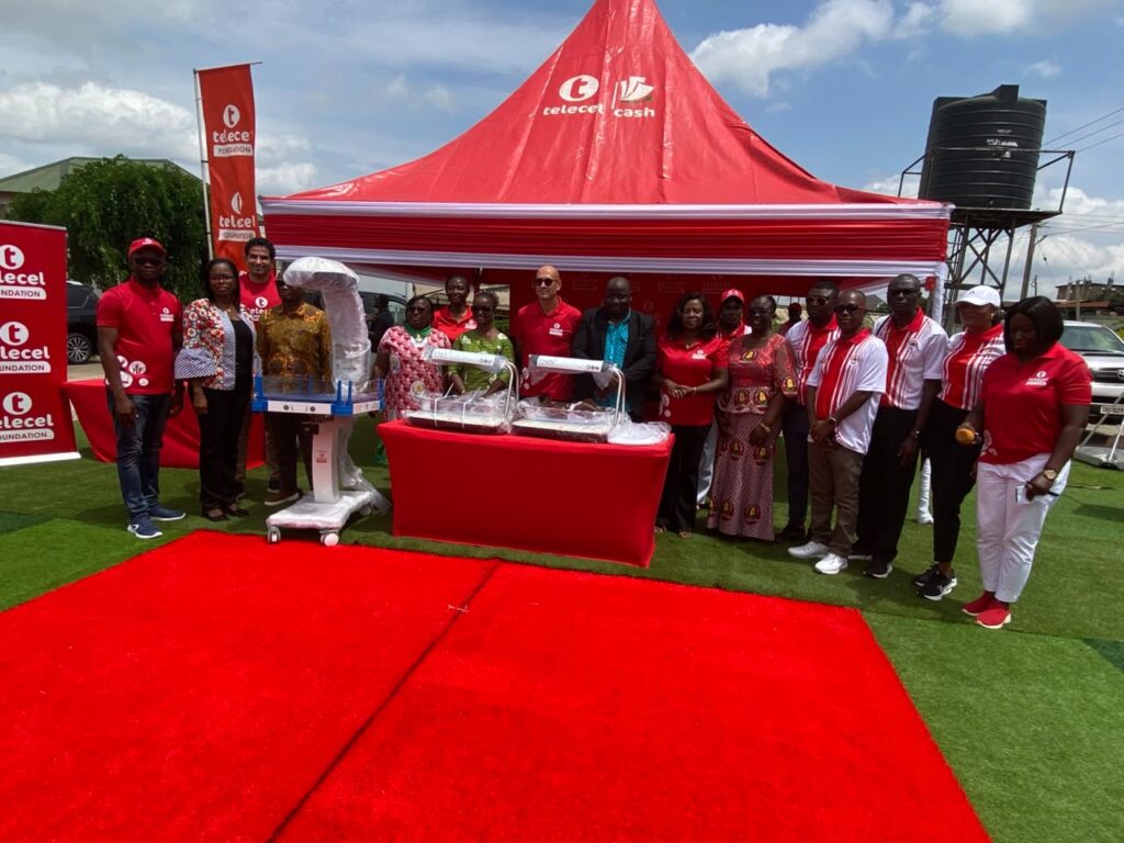Telecel Foundation Rescues Kumasi South Hospital Neonatal Unit with Critical Equipment and 2-Year Adoption MoU