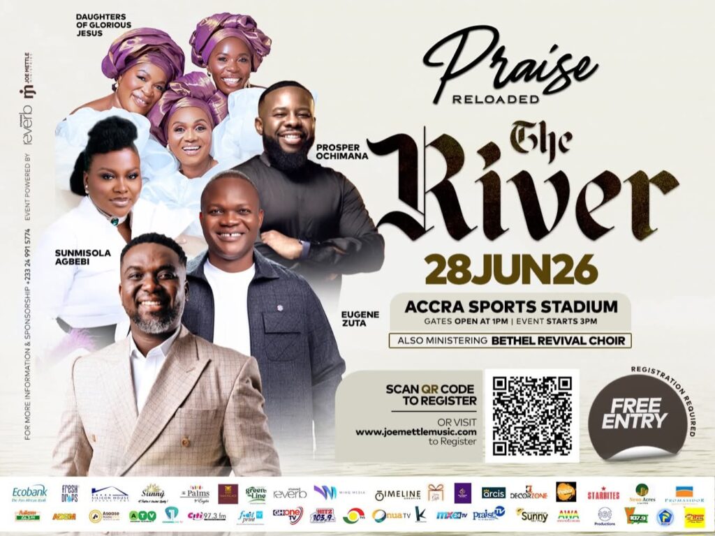 The River" Flows Through Accra: Inside Joe Mettle's Monumental 2026 Praise Reloaded Gathering