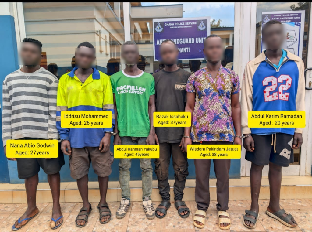 Kumasi Police Arrest Six Suspects, Seize Large Haul of Unregistered Pharmaceutical Drugs