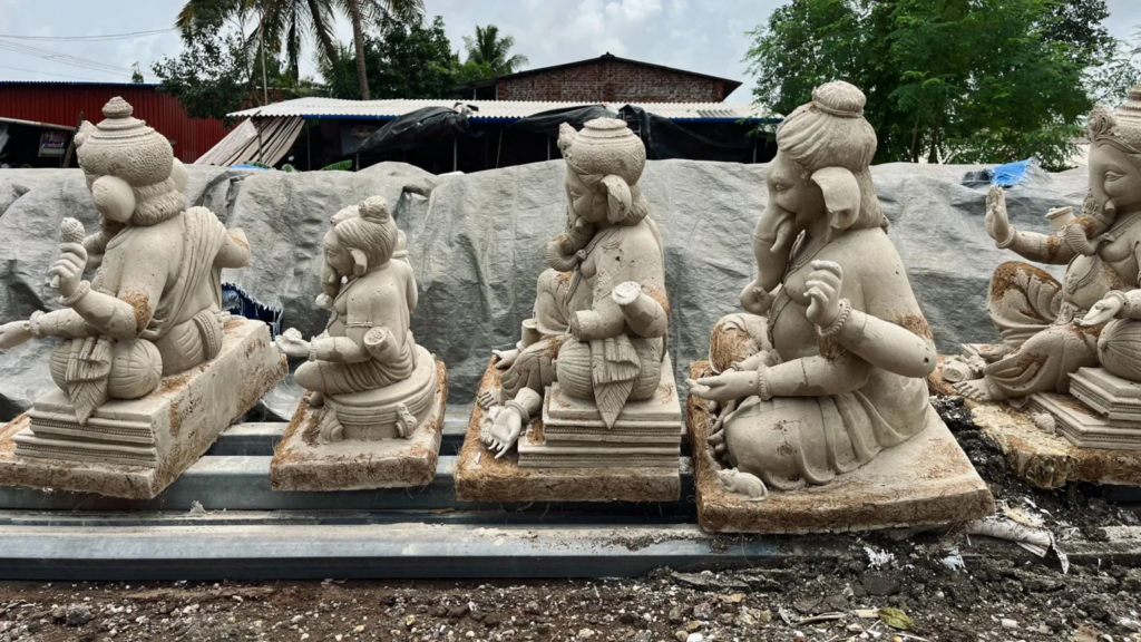 Devastating Floods Wipe Out Over A Million Ganesh Idols In India's Raigad District