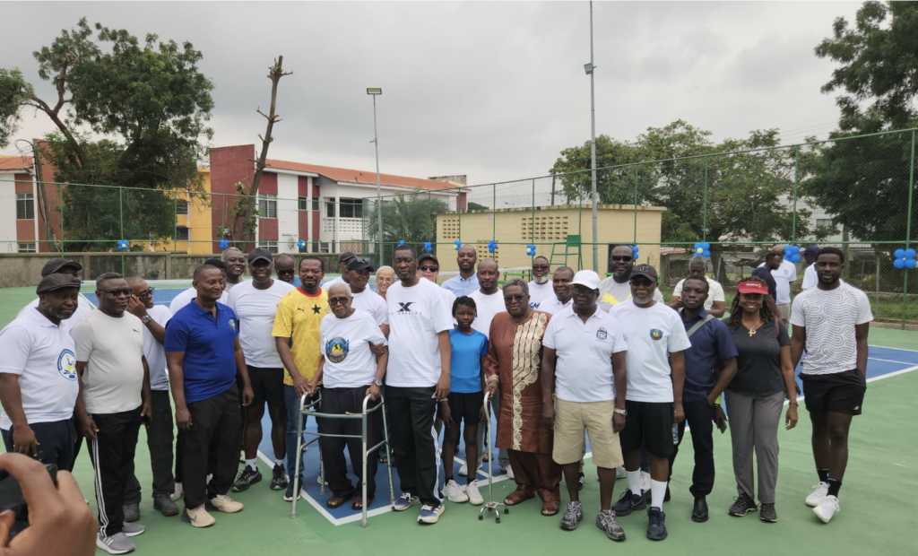 ECG Restores Accra Power Tennis Court After Major Renovation