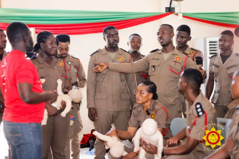 100 fire officers undergo specialised emergency care training