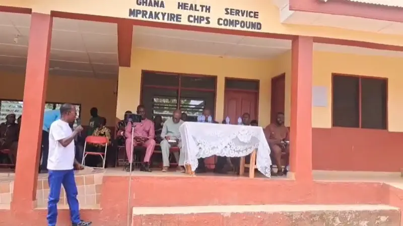 Akrofuom DCE commissions JHS block, CHPS compounds to boost education, healthcare