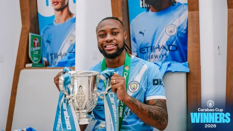 Antoine Semenyo eyes more trophies after winning first career silverware with Manchester City