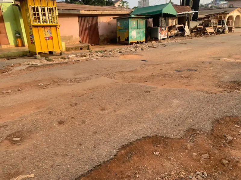 Dust, potholes and danger: Awoshie Last Stop-Gbawe road worsens