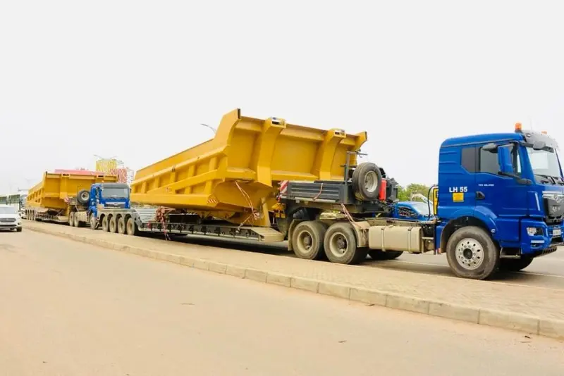 E&P dispatches final batch of 30 dump truck buckets to Tarkwa site