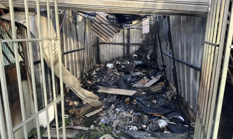 Fire ravages shops at Sakumono; eight structures affected