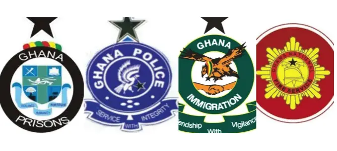 Ghana Police Service rated compliant but Immigration Service, Fire Service, and NADMO fall short in PFM rankings