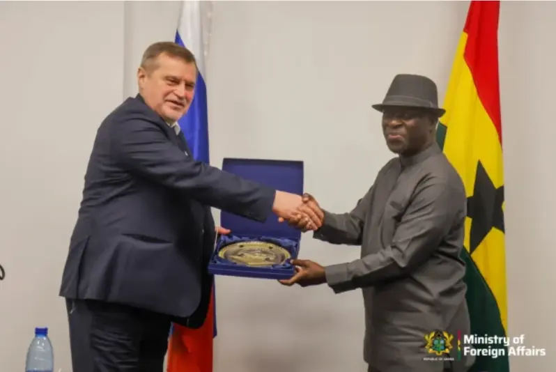 Ghana, Russia hold political consultations to strengthen bilateral ties