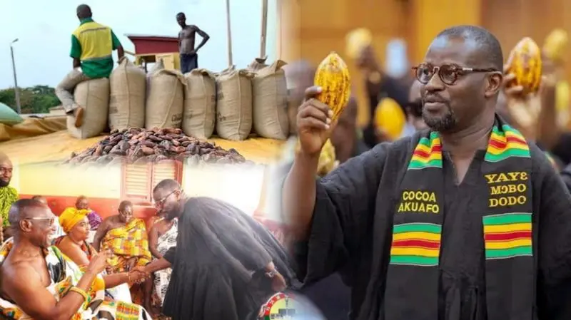 Gov't directs LBCs to suspend cocoa purchases - Annoh-Dompreh claims as Minority visits farmers