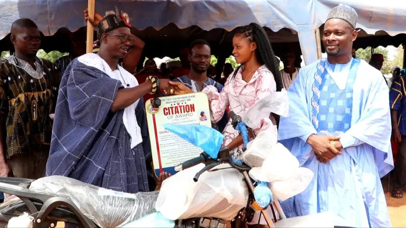 Jirapa MP honors educators with motorbikes and appliances; promises awards for health workers