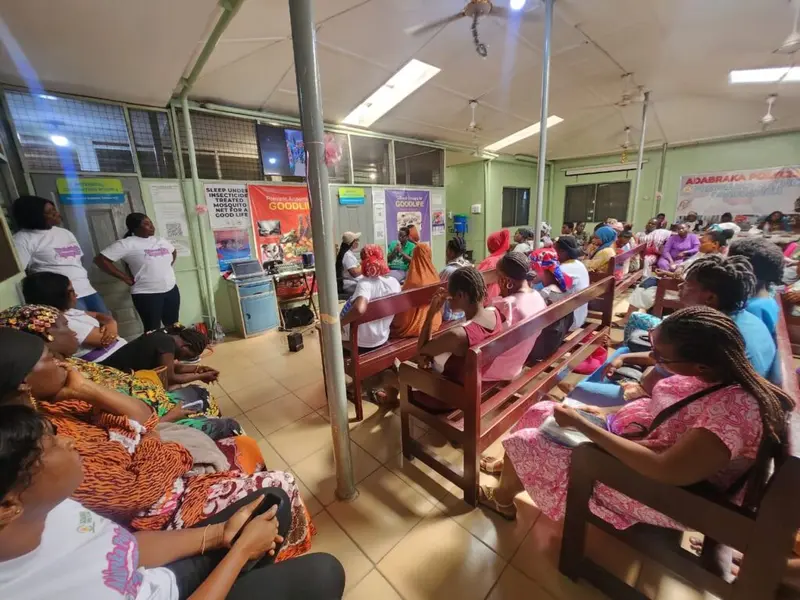 Nyinsen Ne Awuo engages expectant women at Adabraka pregnancy school on STIs