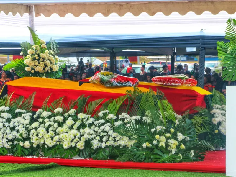 Photos: Two brothers who died in a tragic Tema aircraft crash laid to rest
