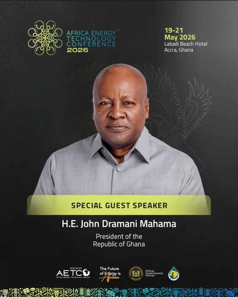 President Mahama to attend Africa Energy Technology Conference 2026 in Accra