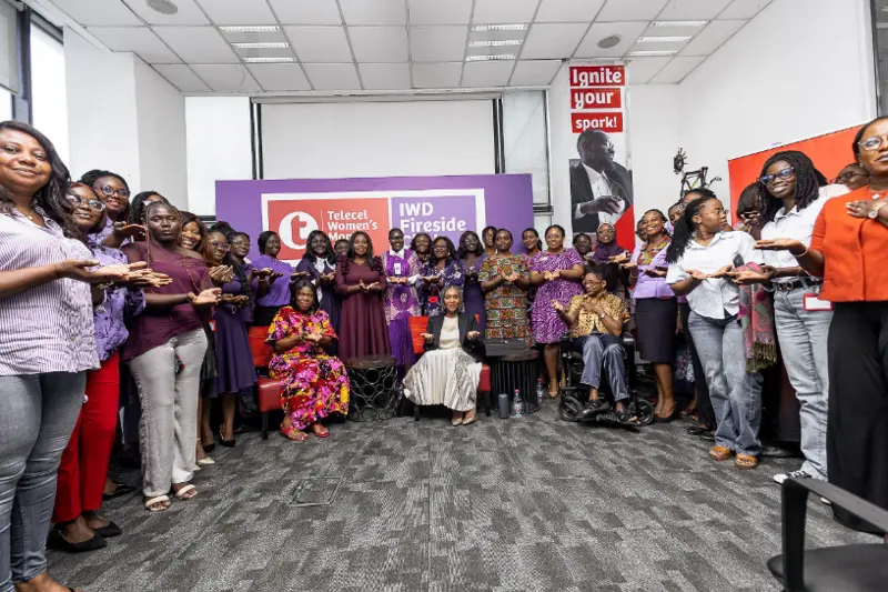 Telecel Women's Month fireside chat urges women to step forward and lead