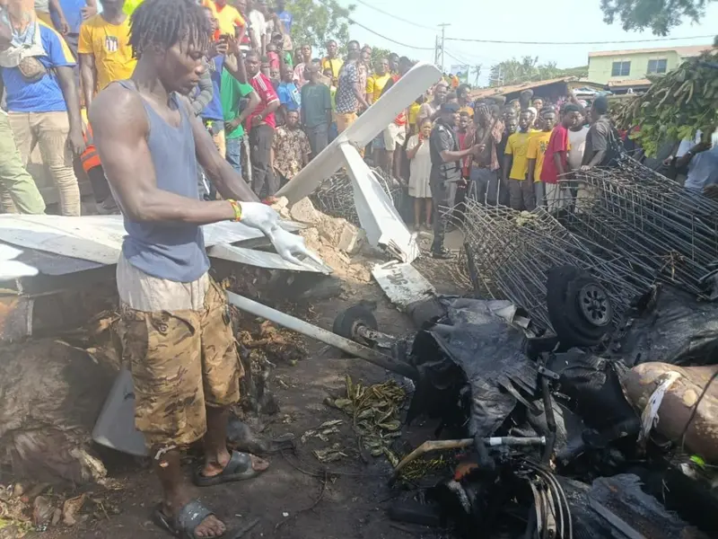 Tema helicopter crash: No casualties at TMA Daycare - GNFS confirms