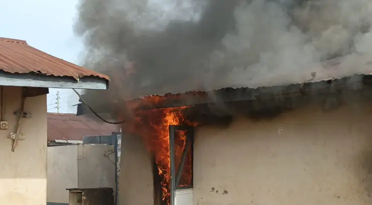 Tensions resurface in Nkwanta South after fire destroys houses