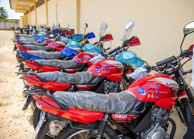 The Hunger Project-Ghana hands over motorcycles to GHS to strengthen maternal and child healthcare
