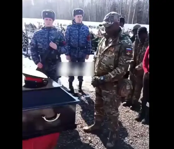Watch as Ghanaians mourn compatriot killed in Russia-Ukraine war