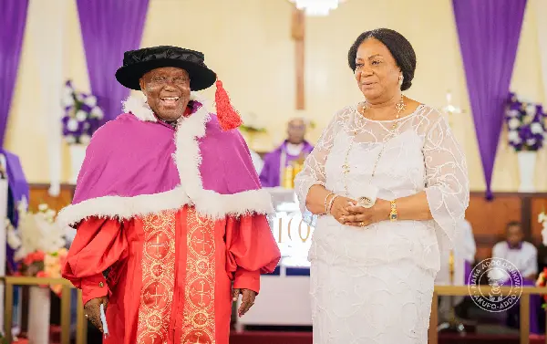 'With God all things are possible' - Akufo-Addo after Anglican honour