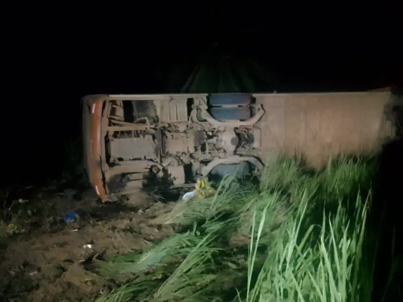 2 feared dead, several injured in Accra-Salaga bus crash  