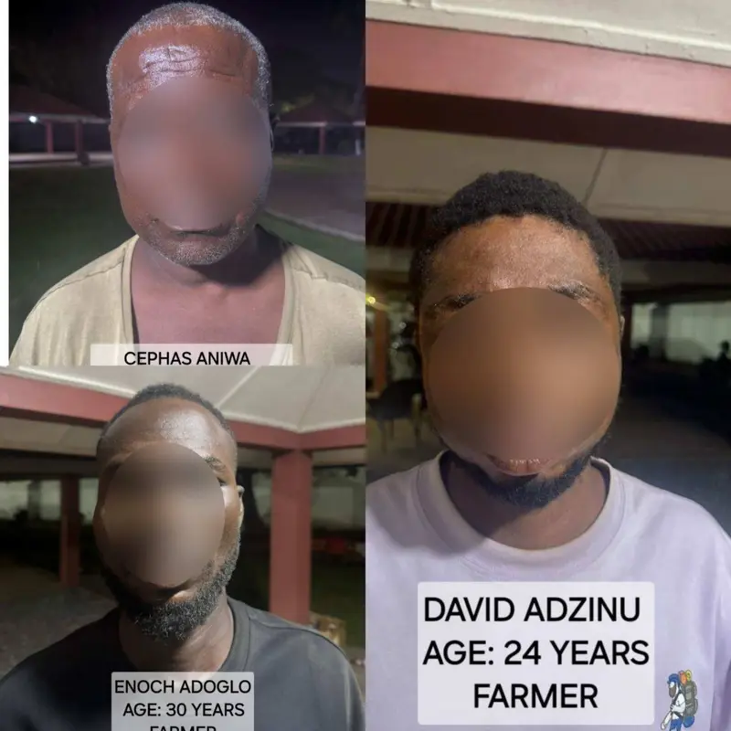 3 suspects arrested in Akatsi in robbery crackdown