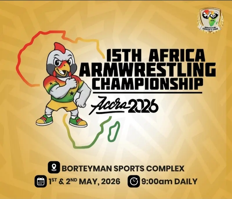 Armwrestling: Africa's best pullers converge in Accra for a Super Showdown