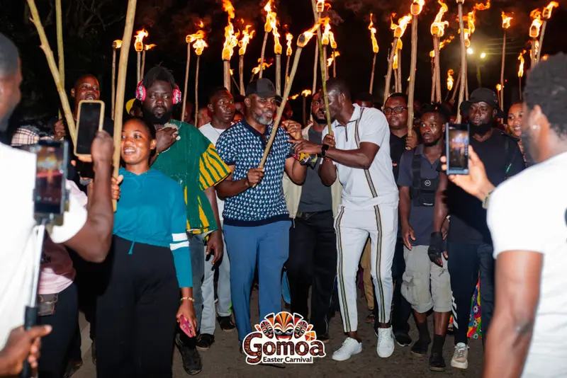Carnival fever grips Gomoa as Bonfire Night delivers thrilling opener