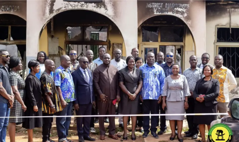Court premises declared crime scene as Judicial Service relocates Sunyani Circuit, Magistrate Courts