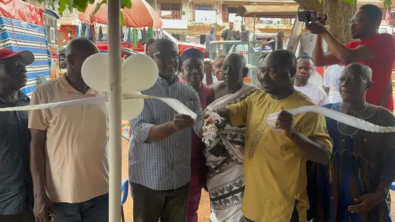 Dr. K.B. Tandoh leads NPP reorganisation in Asunafo North with office equipment and refurbishment