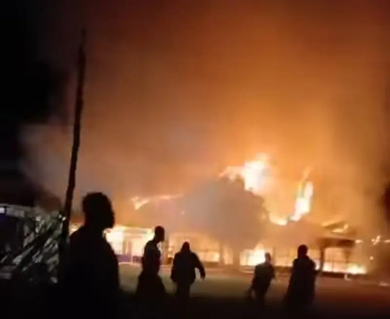 Fire guts seven stores in Tumu, destroying grains