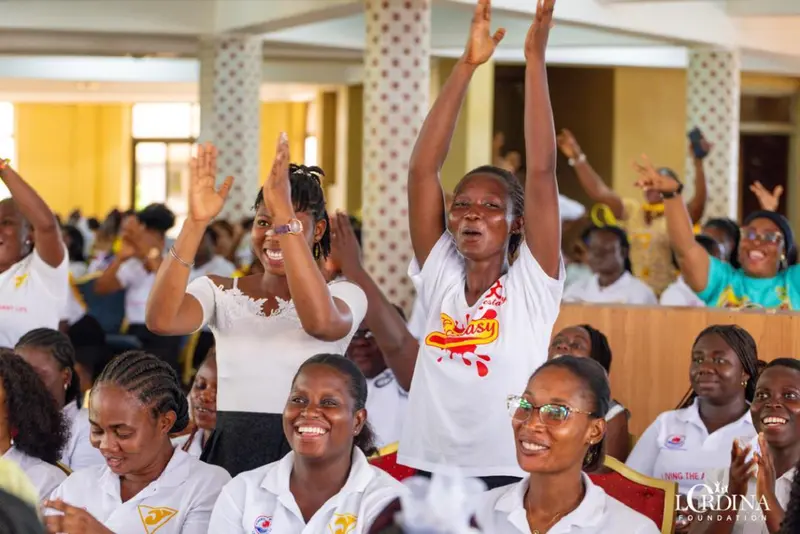 First Lady inspires young women at 2026 Young Singles' Rally at Sakumono