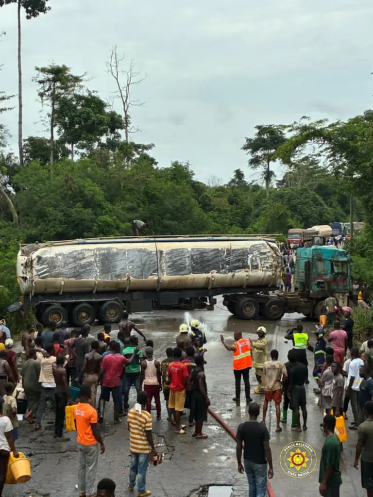 Fuel tanker accident at Breku Forest spills thousands of litres of diesel