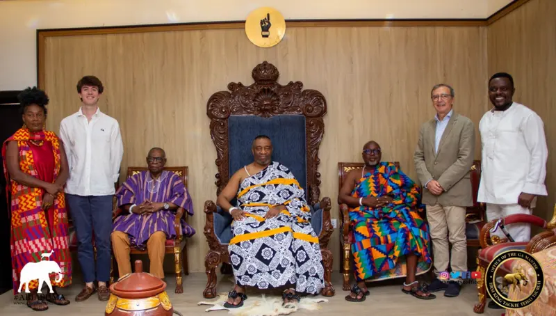 Ga Mantse, Spanish Ambassador discuss Hola Accra Music Festival