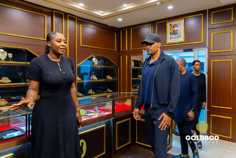 GoldBod Jewellery hosts Boris Kodjoe at Accra showroom, showcases Ghanaian craftsmanship