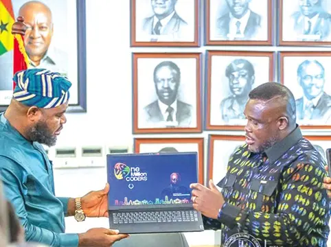 Govt distributes over 8,500 laptops to 1 Million Coders project