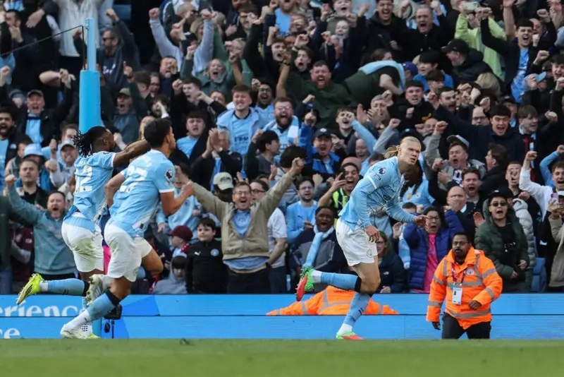 Haaland winner over Arsenal helps Man City take charge in title race