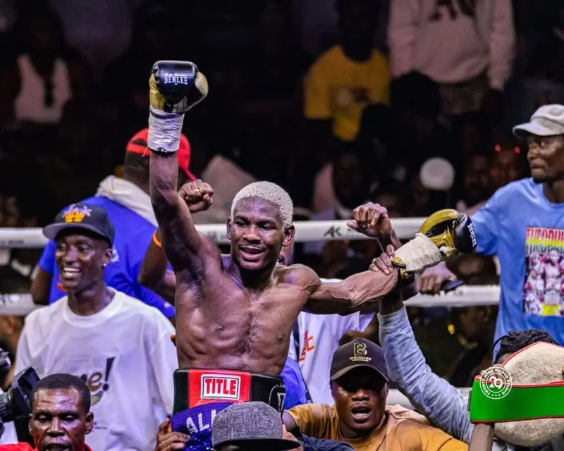 I owe my victory to coach Ofori Asare - Allotey after winning WBA Africa Gold Super Flyweight belt