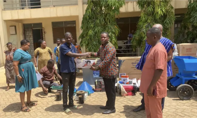 Ketu North Assembly empowers PWDs with income-generating tools