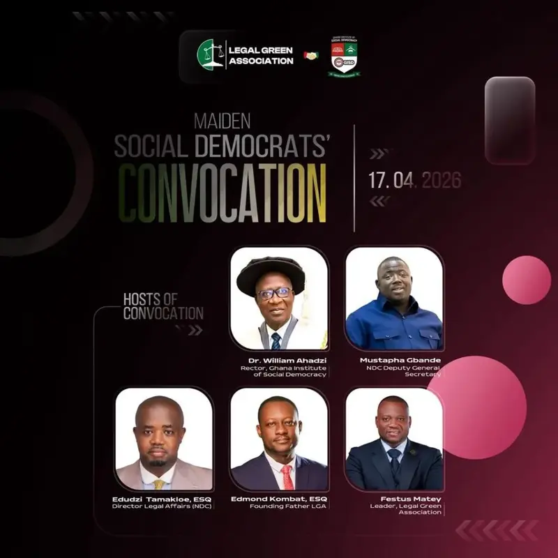 Legal Green Association partners with GISD to host inaugural Social Democrats' Convocation