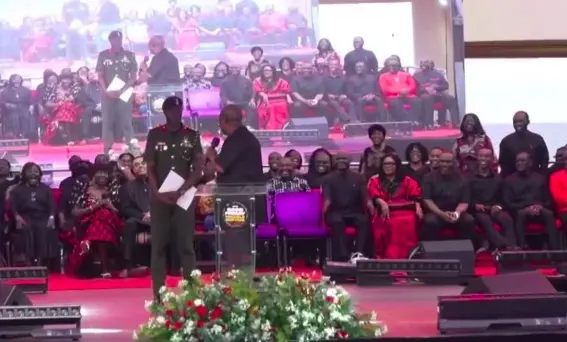 'Sit down, I'm safe here' - President Mahama's surprise moment at Easter gathering [Video]