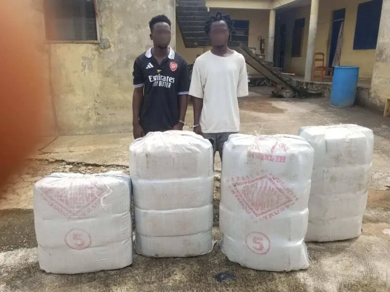 Suspects arrested with 350 slabs of narcotics at Offinso
