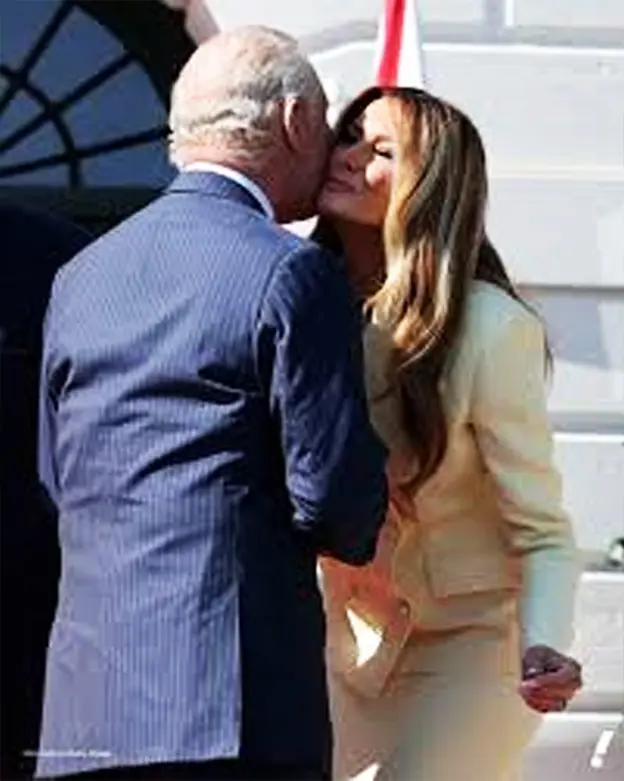 The picture that shows the crowning moment of Charles's reign