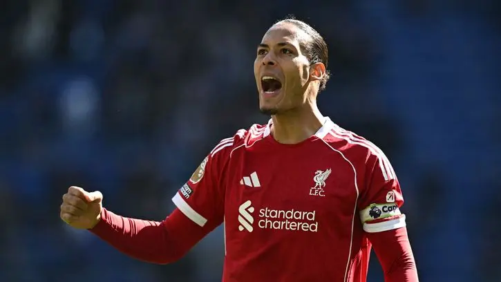 Van Dijk grabs dramatic winner as Liverpool edge frantic Merseyside derby
