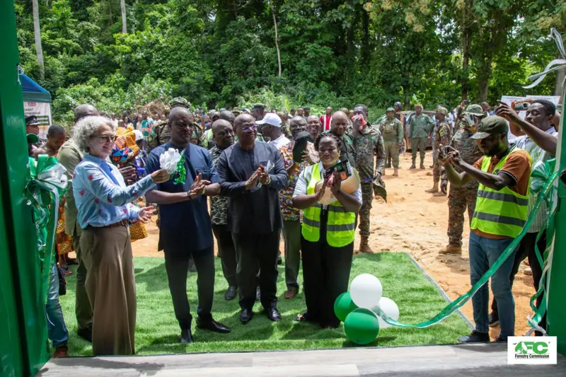 10 new forest protection camps commissioned in Ghana to combat galamsey, logging