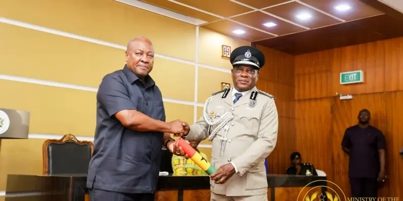 40 new armoured vehicles coming - Mahama tells IGP