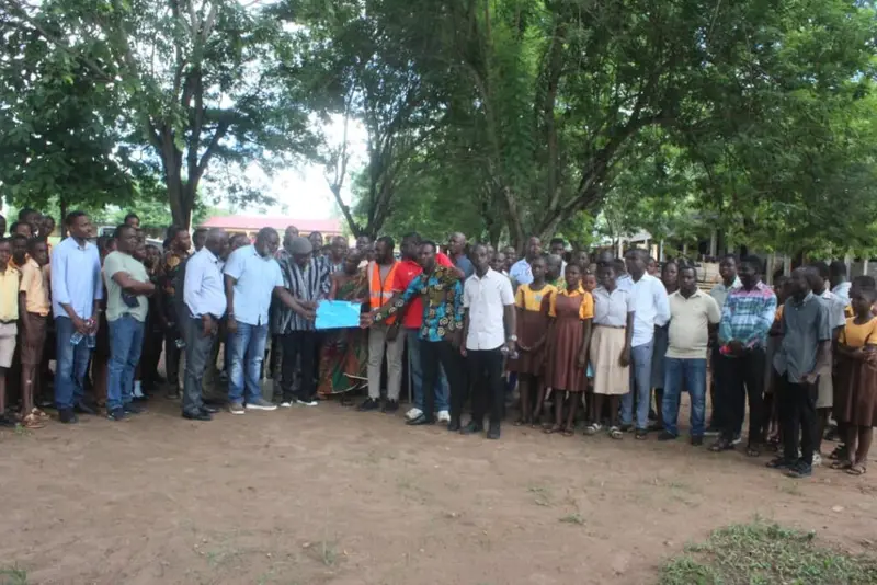 Adaklu DCE cuts sod for classroom blocks and teachers' bungalows in six communities
