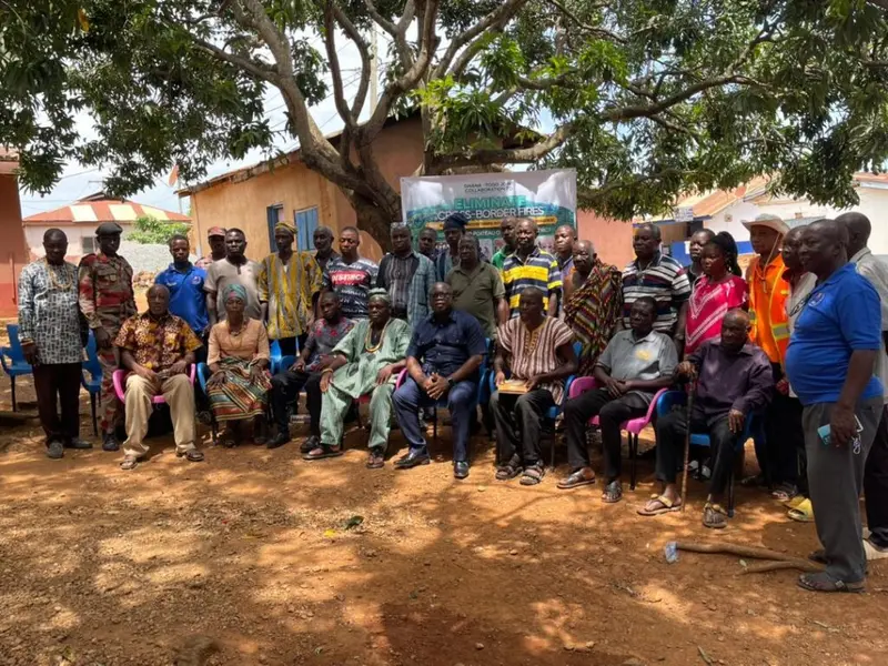 ARDO initiates collaboration between Ghana and Togo to prevent cross-border wildfires
