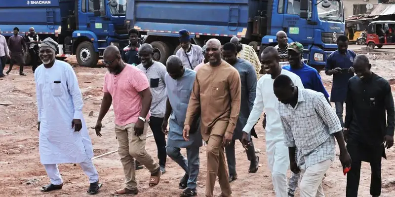 Asawase MP inspects development projects in Constituency
