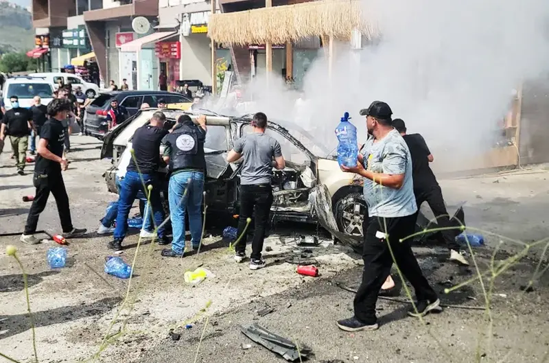 At least eight killed in Israeli drone strikes on Lebanon highway